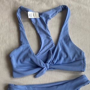 L*space Tara Racerback Top - baby blue